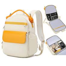 Premium Appearance Backpack, Shockproof Backpack, Detachable Lining, Tablet Compartment, Travel Mirrorless Camera Bag, Independent Camera Compartment, Lightweight Dual Shoulder Photography Bag - View 3