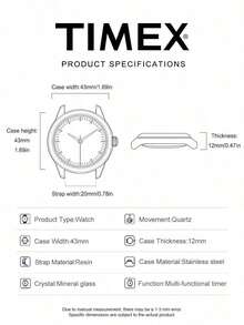 Timex Men's All Black Chronograph Watch, 3 Sub-Dials, Date Display, Tachymeter, Quartz Movement, Textured Silicone Strap, Street Racing Party, Gift For Husband And Friends - Black - View 5
