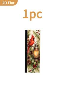 1/2Pcs Christmas Refrigerator Handle Covers, Northern Cardinal & Berry Pattern, With Hook And Loop, Suitable For Refrigerator, Oven, Microwave, Dishwasher, Christmas Holiday Kitchen Decor - View 8
