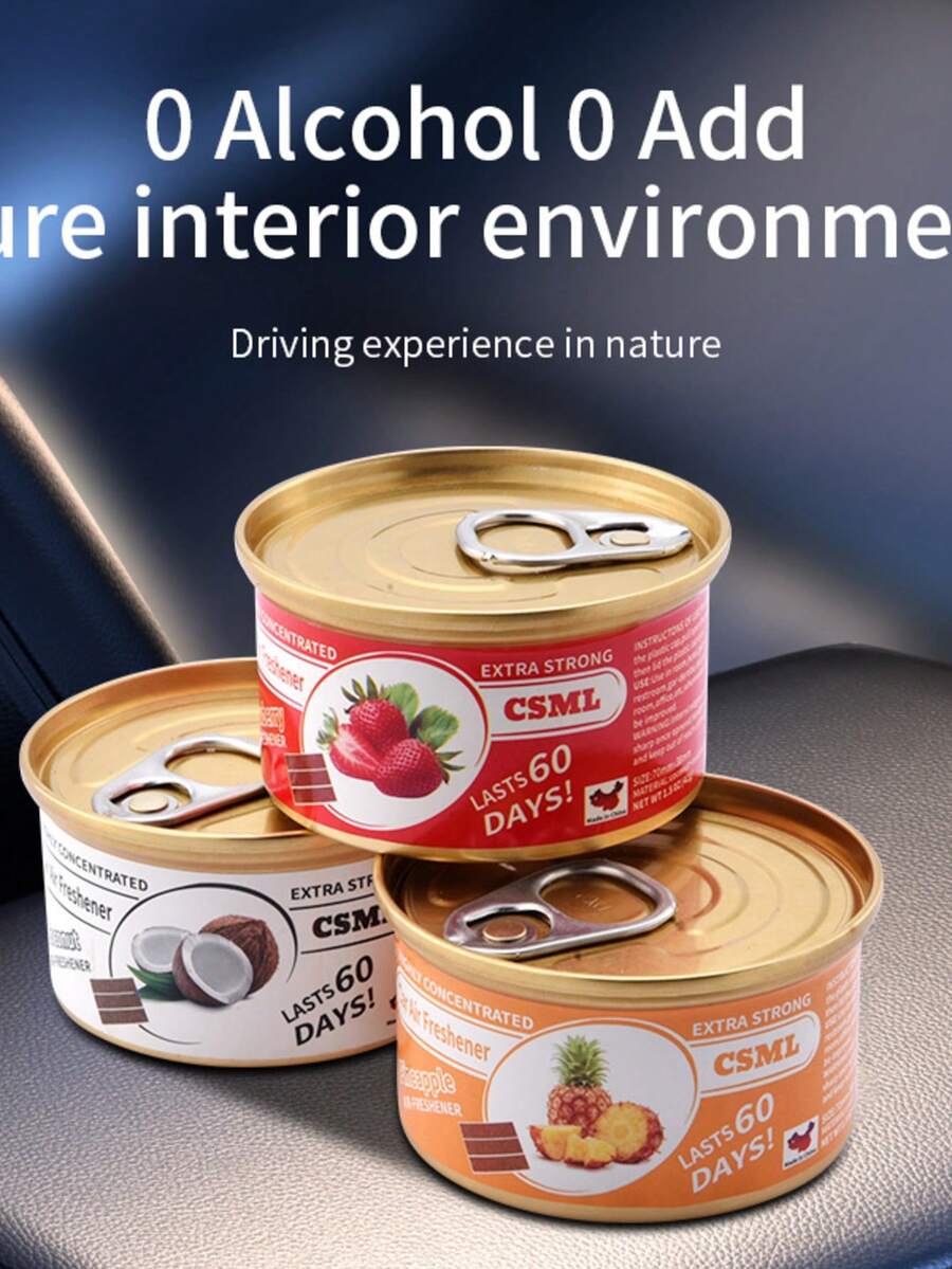 1pc Long-Lasting Solid Car Air Freshener, Compact Indoor Fragrance ...