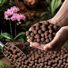 400/800g Multi-Purpose Expanded Clay Balls (Leca Balls) – Suitable For Pot Top Dressing, Bottom Drainage Layer, Hydroponic Plants & Indoor Potted Plants - Ceramic Clay Pebbles - View 1