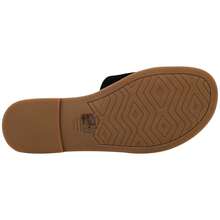 Toms Shea Womens Black Sliders - Black - View 2