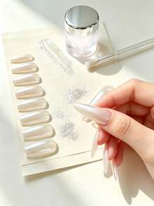 Mirror Effect Aurora Nail Powder, Shiny Nail Decoration, Suitable For Professionals And DIY Salon Use - Multicolor - View 6