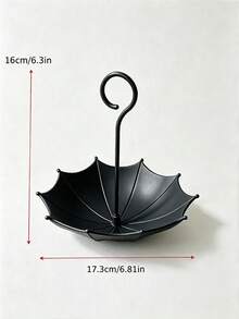 1pc Umbrella Style Bird Feeder & Bath, Multi-Functional Bird Feeding Tray, Landscape Decor, Photo Prop, For Garden, Balcony, Backyard, Weatherproof Plastic, Shaded Design, Ideal Gift For Bird Enthusiasts - Multiple Styles - View 4