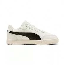 Puma New CAVEN Unisex Lace-Up Casual Versatile Comfortable Breathable Board Shoes - White/Black - View 3