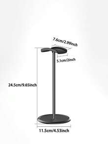 2pcs/1pc Gaming Headset Holder, Gaming Headphone Stand, Suitable For Bedroom, Internet Cafe, Gaming Room And Other Scenes, Desktop Organizer - View 5