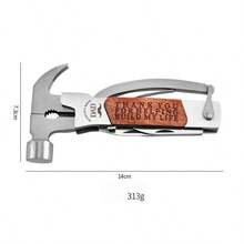 1PC Cross-Border Outdoor Best-Seller Multi-Function Mini Portable Camping Ground Stake Hammer Household Portable Emergency Combination Tool Camping Small Claw Hammer - Multicolor - View 3