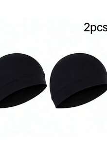 2pcs Unisex Brimless Caps, Lightweight Breathable Sleep Hats, Breathable Lining, Suitable For Chemotherapy Hair Loss - A - View 4