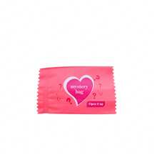 200pcs Blue/Red Small Bags, Empty Mini Gift Packaging Pouches For Favors - Pink - View 5