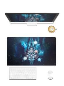 Chinese Dragon Pattern Large Desk Mouse Pad, Non‑Slip Rubber Base Keyboard Mat For Gaming Office - View 13