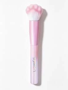 4/1pc Macaron Gradient Handle Cat Paw Shaped Makeup Brush, Soft Synthetic Bristles, Suitable For Loose Powder, Blush, Eyeshadow And Contour, Perfect For Daily Makeup, Travel And Vacation, Travel Essential Makeup Brush - Pink - View 10
