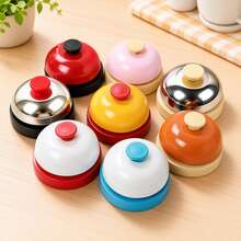 Colorful Desktop Call Bell, Game Buzzer Bell, Suitable For Board Games, Knowledge Competitions, Classrooms, Homes And Pet Training, Multi-Color Hand-Pressed Bell Game, Buzzer Bell, Call Bell, Desktop Service Bell, Board Game Buzzer Bell, Pet Training Bell Toy - View 6