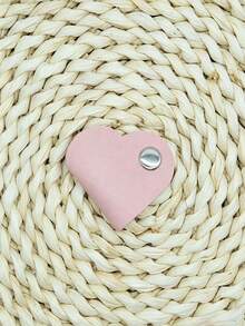 Heart-Shaped Faux Leather Cable Organizer, Multi-Color Earphone And Headphone Cable Storage Box, Battery-Free Cable Management Clip, Unisex Cable Holder Set - New Arrival - View 17