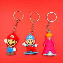 SUPER MARIO BROS. 1pc 2026 Popular Doll Keychain Blind Box, With Multiple Random Styles Of Classic Characters. Unboxing Is Full Of Surprises, Perfect For Birthdays And Holidays, And Perfect For Collecting And Gifting. (Stochastic Style) - Multicolor - View 6