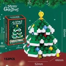 Creative Educational Santa Claus Building Blocks, Compatible With Children's Christmas Small-Piece Toys, Perfect As A Christmas Gift - Multicolor - View 8
