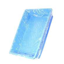 60pcs/1PC Disposable Plastic Cage Liners - Small Animal Leakproof Toilet Film, Transparent Rabbit Cage Leakproof Toilet Film, Small Pet Tray Liner, Pig Cage And Bird Cage Tray Liner - View 6