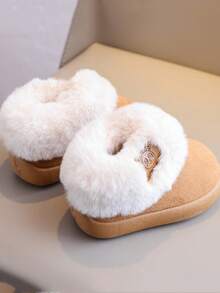 Baby Snow Boots Toddler Winter Warm Boots - Brown - View 4