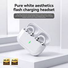 2026 New Wireless Earbuds HiFi HD Sound Bluetooth 6.0 Headsets Charging Case Lightweight Bluetooth 6.0 Comfortable In-Ear ENC Dolby Sound HD Calling TWS Couples Earphones For IPhone For Android For Halloween's Day Gift - View 5