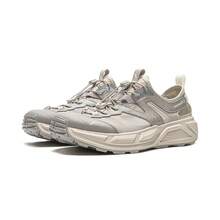 LI-NING 戶外登山水鞋 防滑耐磨大底 透氣網布一腳蹬運動鞋 AGHW003 - 雲母灰/炊煙灰 - 查看 3
