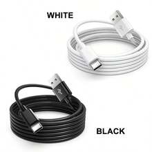 USB A To USB C Fast Charging Data Cable, [3.3ft/6.6ft/9.9ft] Long USB Type C Smartphone Charging Data Cable, USB C Data Sync Cable Compatible With Samsung Galaxy S26/S25/S24/S23/S22/S21/S20, Phone Charging Cable Compatible With IPhone 17/16/15 Series, Halloween Gift, Christmas Gift - Multicolor - View 9