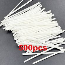 100/500/1000Pcs 6cm Pre‑Waxed Cotton Candle Wicks, Simple Solid White Straight DIY Hand‑Made Candle Cores For Home Candle Making Halloween, Christmas Party Decor - Multicolor - View 8