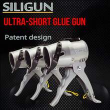 Metal Ultra-Short Mini Portable Caulking Gun For Glass Silicone Sealant In Small Spaces - Metal Version - View 4