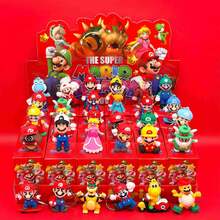 SUPER MARIO BROS. 1pc 2026 Popular Doll Keychain Blind Box, With Multiple Random Styles Of Classic Characters. Unboxing Is Full Of Surprises, Perfect For Birthdays And Holidays, And Perfect For Collecting And Gifting. (Stochastic Style) - Multicolor - View 2