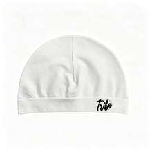 1pc Solid Color Casual Nylon Printed Knit Hat, Windproof Warm Hip Hop Beanie For Outdoor Sports, All Seasons - Tilbe - View 5