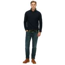Superdry هوديز وكنزات رياضية وأنشطة خارجية للرجال - الأزرق - مشاهدة 2