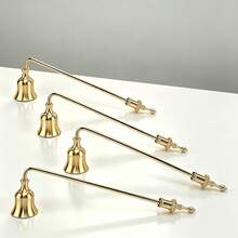 Multi-Color Metal Candle Snuffer, Home And Kitchen Decor, Candle Accessory, Decorative Tool With Handle, Candle Extinguisher Cover - Multicolor - View 18