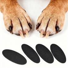 4pcs Large Dog Nail Grinder + 3 Sandpaper Sheets, Quiet Upgraded Polishing Tool, Pet Nail Care Essential, Comfortable & Home Must-Have, Suitable For Professional Pet Grooming Use - View 11