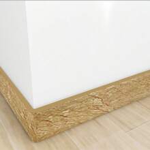 Self-Adhesive Rubber Wall Skirting Decorative Strip, Modern 3D Baseboard Wallpaper Sticker, Glossy, Washable, Waterproof, Suitable For Home Decor - No Electricity Required - Minimalist - View 4