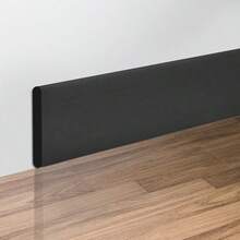 Self-Adhesive Rubber Wall Skirting Decorative Strip, Modern 3D Baseboard Wallpaper Sticker, Glossy, Washable, Waterproof, Suitable For Home Decor - No Electricity Required - Minimalist - View 11