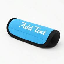 1pc Personalized Custom Luggage Handle Cover, Customizable Text/Name, Wear-Resistant Carrying Handle Sleeve, Travel Suitcase Grip Anti-Slip Anti-Scratch Protective Cover, Multiple Colors Available Replacement Accessory - Multicolor - View 13