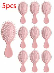 1/5/10/20pcs Upgraded Portable Air Cushion Comb Set, Cute Minimalist Design, Suitable For Dry Hair And Curly Hair Styling And Washing, Ideal Gift For Halloween, Christmas And Back To School Season - A - View 9