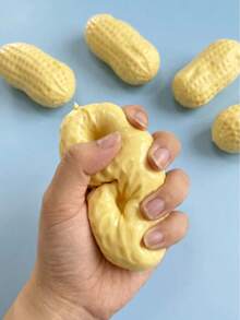 Halloween Squishy-Moldable Coconut Oil Soft Peanut Squeeze Ball, Handmade No-Rebound Finger Toy - Multicolor - View 2