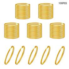 100pcs Split Ring Keychains, Bulk Split Ring Keychains For Keychains And Crafts, Make Home And Car Keychains, Lanyards, Tags And Other DIY Projects (25mm) - Keychain - View 11