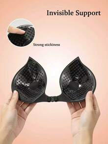 1 buah Bra Perekat Nyaman Tanpa Terlihat untuk Push-Up, Menciptakan Bentuk Tubuh yang Menggoda, Cocok untuk Pernikahan dan Pemakaian Sehari-hari - Beraneka warna - View 2