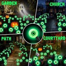 LED Halloween Spooky Eyeball Solar Lights, Firefly‑Flickering Landscape Decorative Lights For Gardens And Yards, Solar‑Powered Outdoor Pathway Lights, Built‑In Nickel Batteries, Fixed Photovoltaic Modules - Eye Light - View 7