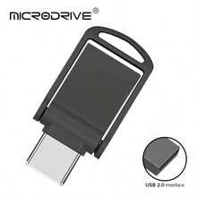 Microdrive 2‑In‑1 USB‑C USB2.0 Flash Drive, 360° Rotatable Metal Mini U Disk, Plug & Play Memory Stick For Type‑C Phone Laptop PC - View 16