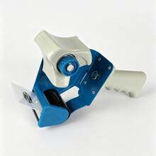 1pc Packing Tape Gun Set With 30m Tape, Handheld Packaging Tape Dispenser, Metal Cutter, Carton Sealing Tool, Suitable For Home Moving, Warehouse, Office And Express Packaging - Sets - View 4