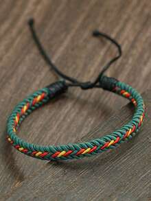 diffone Fashion Handmade Braided Rope Bracelet Minimalist Adjustable Bracelet For Men Armband Jewelry - Men's Woven Bracelet - View 7