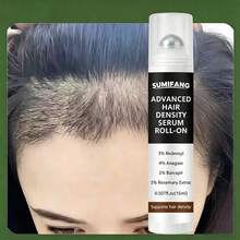 SUMIFANG No-Rinse Rollerball Scalp Serum, Rich In Hair Care Ingredients, Nourishes And Repairs Scalp, Strengthens Hair Roots, Improves Fine And Flat Hair, Apply Directly To Hair Roots, Refreshing Texture, Fast Absorption, 15ml - Full Size - View 1