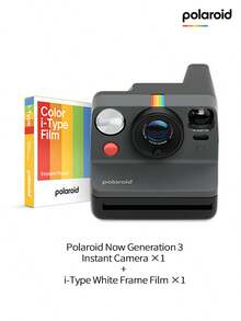 Polaroid Now Gen3 Instant Camera | The Perfect Classic Retro Choice For Beginners! Built-In Soft-Focus Filter, Single-Shot Imaging, Autofocus, Double Exposure, Vintage Film Feel, Instant Prints. - View 11
