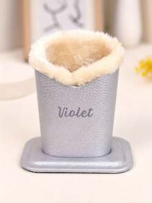 Customizable Glasses Storage Box, Desktop Glasses 3D Storage, Plush Thickened Glasses Protective Case, Suitable For Office, Desktop - Multicolor - View 7