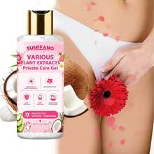 SUMIFANG 100ml Rose Women's Intimate Care Gel, Contains Multiple Plant Extracts, Effectively Cleans Intimate Areas, Prevents Friction, Maintains PH Balance, Suitable For Daily Intimate Care - 100ml - View 1