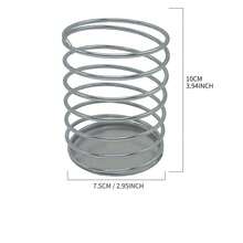 1pc Nordic Style Iron Art Metal Makeup Brush Holder Pen Pot Multi-Functional Stationery Box - View 6