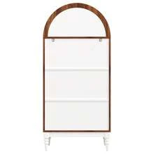 Sideboard Made Of Wood With Doors Farmhouse White - White - View 8