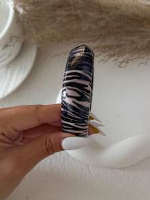 1 buah Gelang Kotak Motif Macan Tutul Personalisasi, Bangel Wanita Mewah High-end Fashion Vintage Niche Serbaguna - gelang - View 3