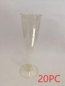 20/8/1 Reusable 4.5oz Clear Acrylic Champagne Cups, Shatterproof Glasses Suitable For Parties, Weddings And Large Events, Elegant And Easy To Clean. Party Supplies - View 14